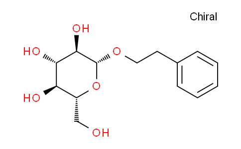 CAS No. 18997-54-1, (2R,3S,4S,5R,6R)-2-(Hydroxymethyl)-6-phenethoxytetrahydro-2H-pyran-3,4,5-triol