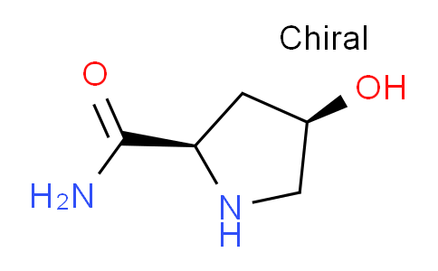 CAS No. 166187-01-5, (2R,4R)-4-Hydroxypyrrolidine-2-carboxamide