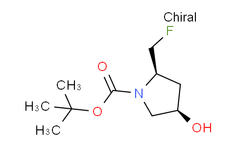 CAS No. 114676-97-0, (2R,4R)-tert-Butyl 2-(fluoromethyl)-4-hydroxypyrrolidine-1-carboxylate