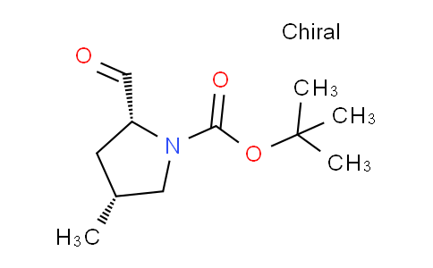 CAS No. 1932442-82-4, (2R,4R)-tert-Butyl 2-formyl-4-methylpyrrolidine-1-carboxylate