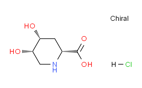 CAS No. 1429476-54-9, (2R,4R,5S)-4,5-Dihydroxypiperidine-2-carboxylic acid hydrochloride