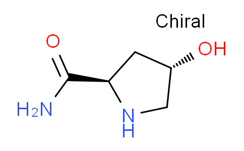 CAS No. 166187-02-6, (2R,4S)-4-Hydroxypyrrolidine-2-carboxamide