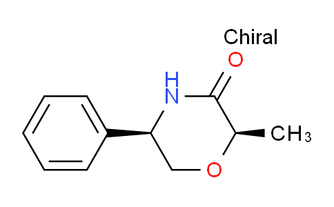 CAS No. 957121-52-7, (2R,5R)-2-Methyl-5-phenylmorpholin-3-one