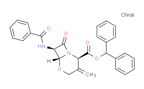 CAS No. 67977-91-7, (2R,6R,7R)-Benzhydryl 7-benzamido-3-methylene-8-oxo-5-oxa-1-azabicyclo[4.2.0]octane-2-carboxylate