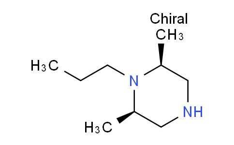 CAS No. 63207-10-3, (2R,6S)-2,6-Dimethyl-1-propylpiperazine