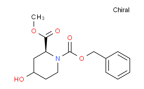 CAS No. 1357348-22-1, (2S)-1-Benzyl 2-methyl 4-hydroxypiperidine-1,2-dicarboxylate