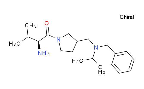 CAS No. 1354025-77-6, (2S)-2-Amino-1-(3-((benzyl(isopropyl)amino)methyl)pyrrolidin-1-yl)-3-methylbutan-1-one