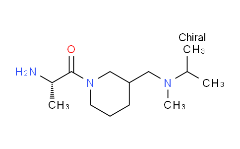 CAS No. 1354027-74-9, (2S)-2-Amino-1-(3-((isopropyl(methyl)amino)methyl)piperidin-1-yl)propan-1-one