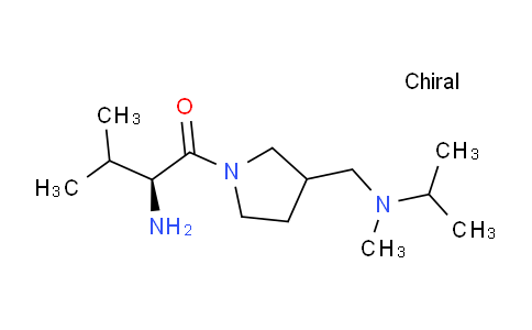 CAS No. 1354027-46-5, (2S)-2-Amino-1-(3-((isopropyl(methyl)amino)methyl)pyrrolidin-1-yl)-3-methylbutan-1-one