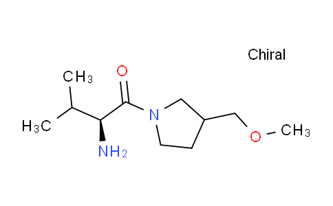 CAS No. 1344971-29-4, (2S)-2-Amino-1-(3-(methoxymethyl)pyrrolidin-1-yl)-3-methylbutan-1-one