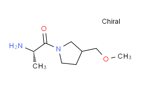 CAS No. 1344971-58-9, (2S)-2-Amino-1-(3-(methoxymethyl)pyrrolidin-1-yl)propan-1-one