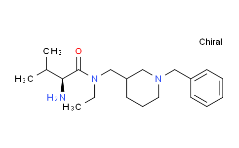 CAS No. 1354028-25-3, (2S)-2-Amino-N-((1-benzylpiperidin-3-yl)methyl)-N-ethyl-3-methylbutanamide