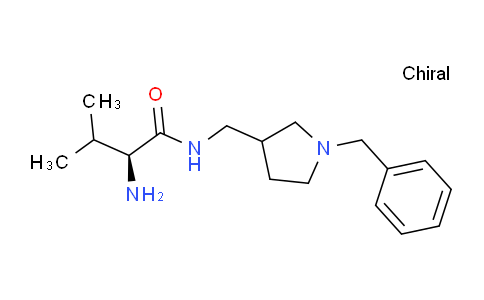 CAS No. 1354026-52-0, (2S)-2-Amino-N-((1-benzylpyrrolidin-3-yl)methyl)-3-methylbutanamide