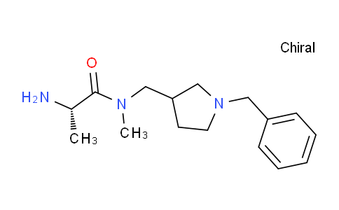 CAS No. 1354024-78-4, (2S)-2-Amino-N-((1-benzylpyrrolidin-3-yl)methyl)-N-methylpropanamide