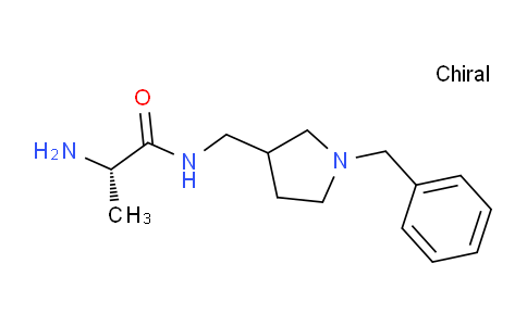 CAS No. 1354029-16-5, (2S)-2-Amino-N-((1-benzylpyrrolidin-3-yl)methyl)propanamide