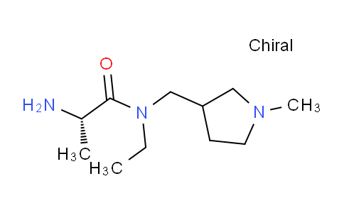 CAS No. 1354028-19-5, (2S)-2-Amino-N-ethyl-N-((1-methylpyrrolidin-3-yl)methyl)propanamide