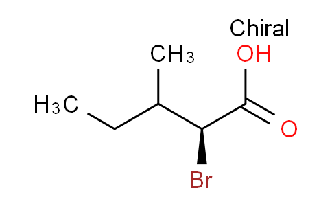 CAS No. 1432257-43-6, (2S)-2-Bromo-3-methylpentanoic acid