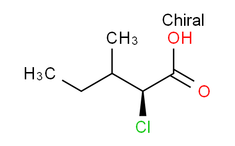 CAS No. 1237830-70-4, (2S)-2-Chloro-3-methylpentanoic acid