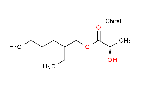 CAS No. 186817-80-1, (2S)-2-Ethylhexyl 2-hydroxypropanoate
