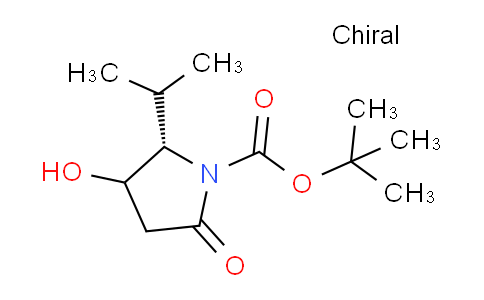 CAS No. 1265908-09-5, (2S)-tert-Butyl 3-hydroxy-2-isopropyl-5-oxopyrrolidine-1-carboxylate