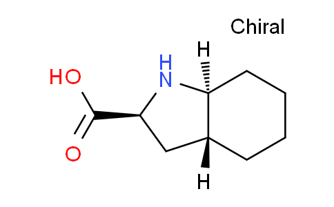 CAS No. 145438-94-4, (2S,3aR,7aS)-Octahydroindole-2-carboxylic acid