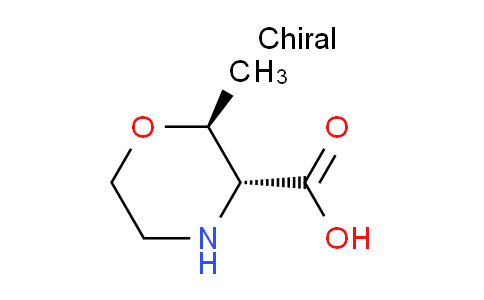CAS No. 1268475-20-2, (2S,3R)-2-Methylmorpholine-3-carboxylic acid
