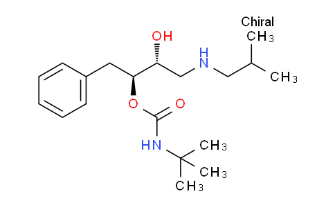 CAS No. 1263280-57-4, (2S,3R)-3-Hydroxy-4-(isobutylamino)-1-phenylbutan-2-yl tert-butylcarbamate