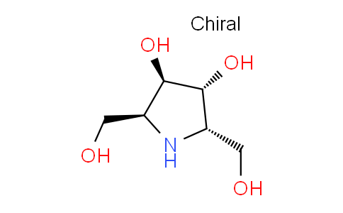 CAS No. 105015-44-9, (2S,3R,4R,5S)-2,5-Bis(hydroxymethyl)pyrrolidine-3,4-diol