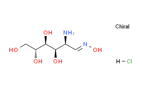 CAS No. 54947-34-1, (2S,3R,4S,5R)-2-Amino-3,4,5,6-tetrahydroxyhexanal oxime hydrochloride