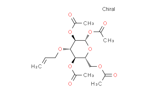 CAS No. 39698-00-5, (2S,3R,4S,5R,6R)-6-(Acetoxymethyl)-4-(allyloxy)tetrahydro-2H-pyran-2,3,5-triyl triacetate