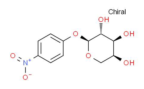 CAS No. 1223-07-0, (2S,3R,4S,5S)-2-(4-Nitrophenoxy)tetrahydro-2H-pyran-3,4,5-triol