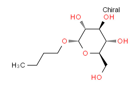 CAS No. 25320-93-8, (2S,3R,4S,5S,6R)-2-Butoxy-6-(hydroxymethyl)tetrahydro-2H-pyran-3,4,5-triol