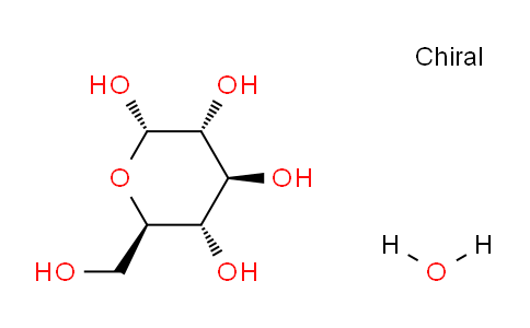 CAS No. 14431-43-7, (2S,3R,4S,5S,6R)-6-(Hydroxymethyl)tetrahydro-2H-pyran-2,3,4,5-tetraol hydrate
