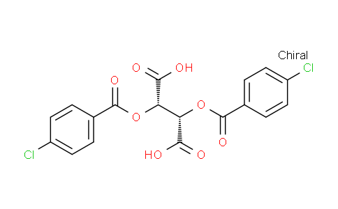 CAS No. 847603-66-1, (2S,3S)-2,3-Bis((4-chlorobenzoyl)oxy)succinic acid