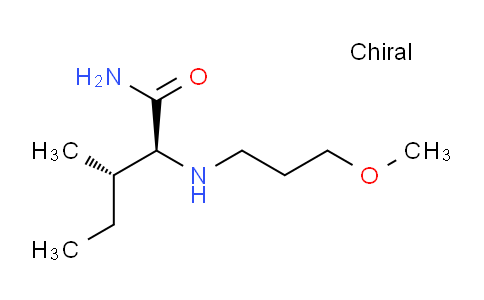 CAS No. 1423037-42-6, (2S,3S)-2-((3-Methoxypropyl)amino)-3-methylpentanamide