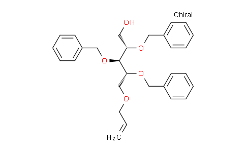 CAS No. 111549-97-4, (2S,3S,4R)-5-(Allyloxy)-2,3,4-tris(benzyloxy)pentan-1-ol