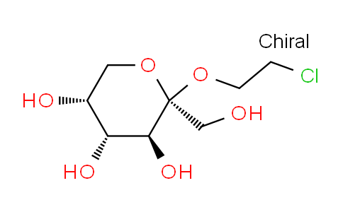 CAS No. 84543-36-2, (2S,3S,4R,5R)-2-(2-Chloroethoxy)-2-(hydroxymethyl)tetrahydro-2H-pyran-3,4,5-triol