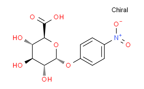 CAS No. 71484-85-0, (2S,3S,4S,5R,6R)-3,4,5-Trihydroxy-6-(4-nitrophenoxy)tetrahydro-2H-pyran-2-carboxylic acid