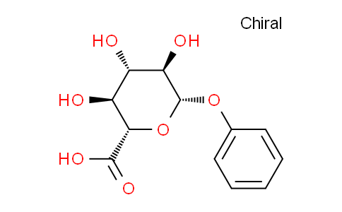 CAS No. 17685-05-1, (2S,3S,4S,5R,6S)-3,4,5-Trihydroxy-6-phenoxytetrahydro-2H-pyran-2-carboxylic acid