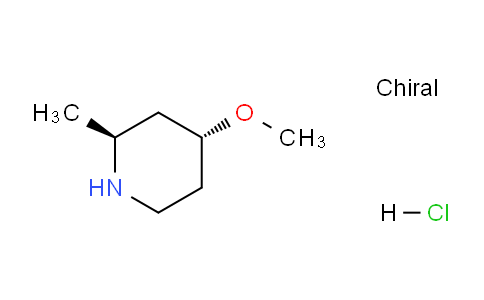 CAS No. 1421253-08-8, (2S,4R)-4-Methoxy-2-methylpiperidine hydrochloride