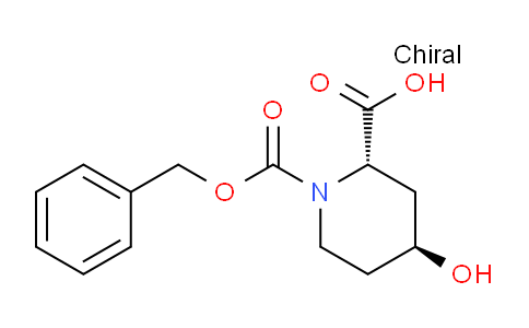 CAS No. 441764-42-7, (2S,4S)-1-((Benzyloxy)carbonyl)-4-hydroxypiperidine-2-carboxylic acid