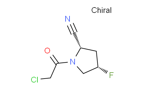 CAS No. 596817-06-0, (2S,4S)-1-(2-Chloroacetyl)-4-fluoropyrrolidine-2-carbonitrile