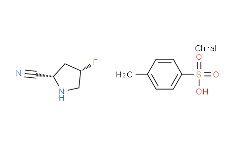 CAS No. 483366-11-6, (2S,4S)-4-Fluoropyrrolidine-2-carbonitrile 4-methylbenzenesulfonate