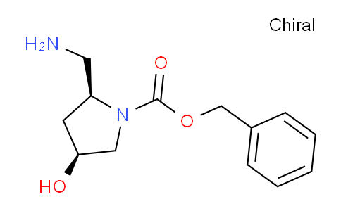 CAS No. 1229421-27-5, (2S,4S)-Benzyl 2-(aminomethyl)-4-hydroxypyrrolidine-1-carboxylate