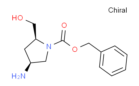 CAS No. 1279200-58-6, (2S,4S)-Benzyl 4-amino-2-(hydroxymethyl)pyrrolidine-1-carboxylate