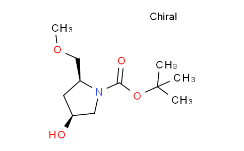 CAS No. 1207853-51-7, (2S,4S)-tert-Butyl 4-hydroxy-2-(methoxymethyl)pyrrolidine-1-carboxylate
