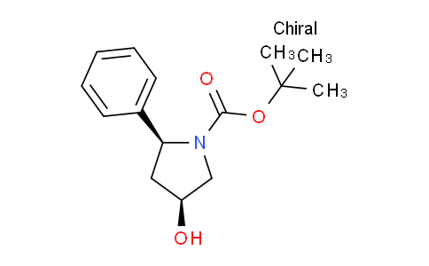 CAS No. 635724-45-7, (2S,4S)-tert-Butyl 4-hydroxy-2-phenylpyrrolidine-1-carboxylate