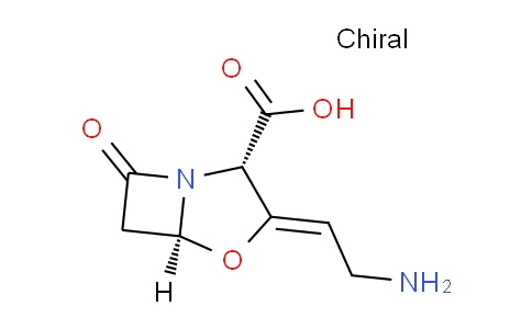 CAS No. 112296-12-5, (2S,5S)-3-(2-Aminoethylidene)-7-oxo-4-oxa-1-azabicyclo[3.2.0]heptane-2-carboxylic acid