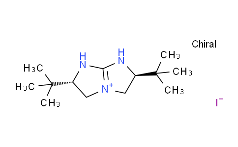 CAS No. 1173050-17-3, (2S,6S)-2,6-Di-tert-butyl-1,2,3,5,6,7-hexahydroimidazo[1,2-a]imidazol-4-ium iodide
