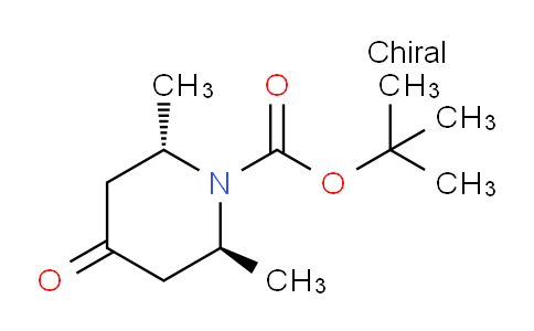 CAS No. 1268816-80-3, (2S,6S)-tert-Butyl 2,6-dimethyl-4-oxopiperidine-1-carboxylate